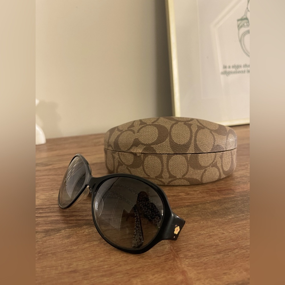 Vintage Coach Flower Sunglasses